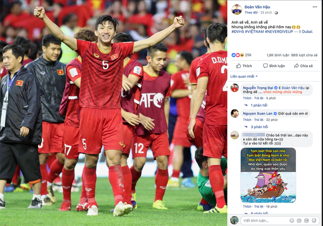 Cầu thủ Việt Nam thi nhau chia sẻ 'Anh sẽ về nhưng không phải hôm nay' ảnh 2
