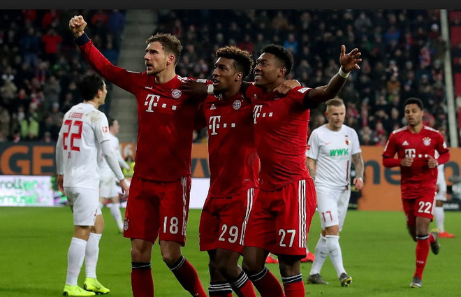 Ngược dòng hạ Augsburg, Bayern chỉ còn kém Dortmund 2 điểm ảnh 2