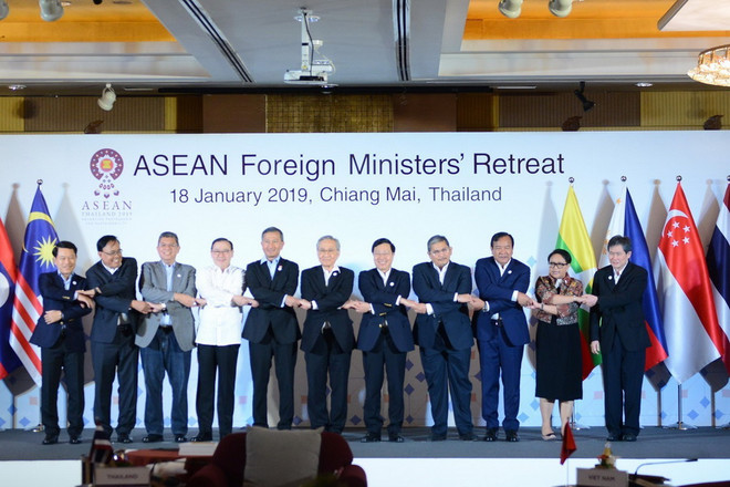Khai mạc Hội nghị hẹp Bộ trưởng Ngoại giao ASEAN 2019 ảnh 1