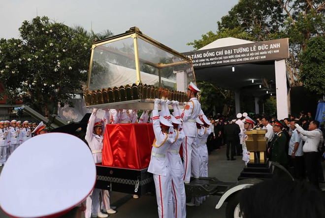 Video Lễ An táng nguyên Chủ tịch nước, Đại tướng Lê Đức Anh ảnh 1