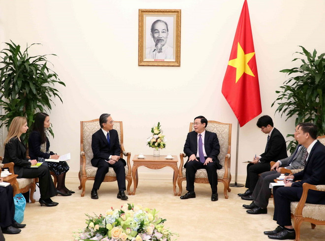 Phó Thủ tướng tiếp Chủ tịch Công ty Dịch vụ tài chính AEON ảnh 1