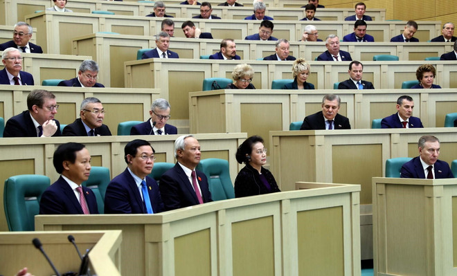 Chủ tịch Quốc hội phát biểu tại Phiên họp toàn thể Hội đồng Liên bang ảnh 2