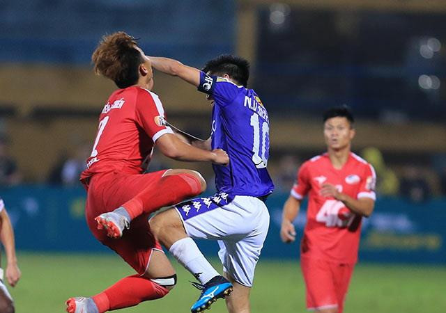 Văn Quyết lĩnh thẻ đỏ, Hà Nội FC vẫn thắng Viettel ở trận derby ảnh 1