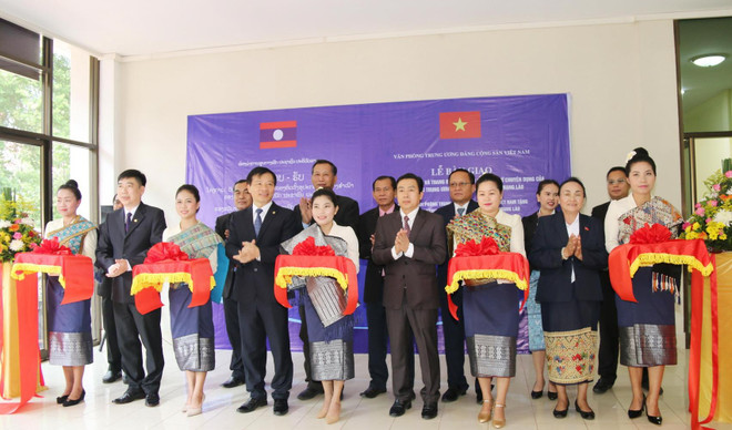 Việt Nam-Lào tăng cường hợp tác trong lĩnh vực văn thư, lưu trữ ảnh 1