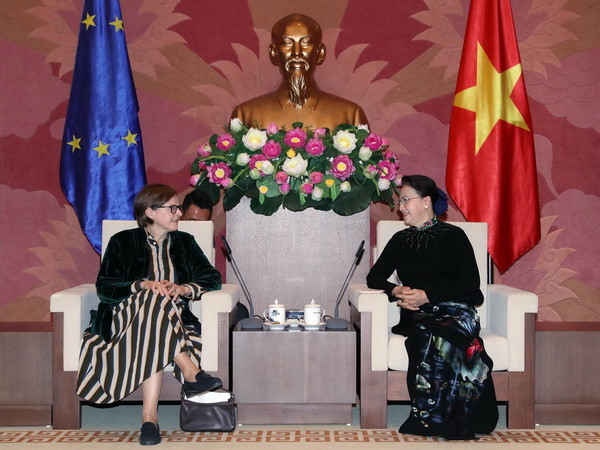 Chủ tịch Quốc hội Nguyễn Thị Kim Ngân tiếp Phó Chủ tịch EP ảnh 2