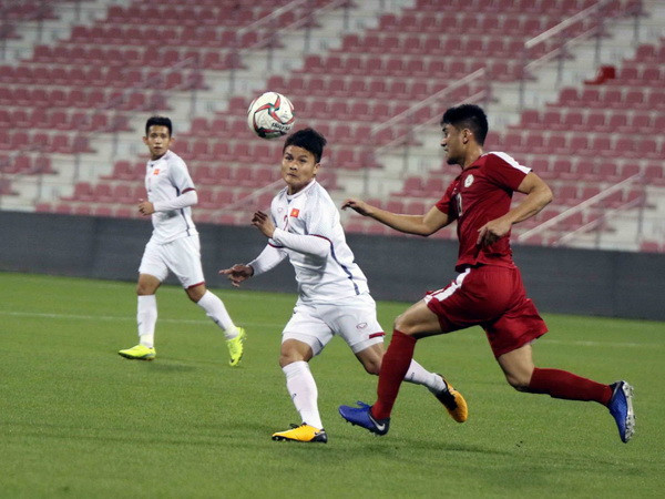 Video Quang Hải phá lưới Philippines sau pha phối hợp như tiki-taca ảnh 1