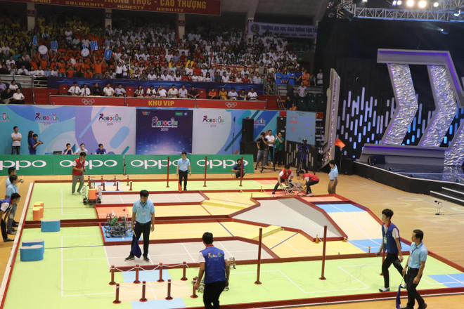 Khai mạc vòng chung kết cuộc thi sáng tạo robot Việt Nam năm 2019 ảnh 1