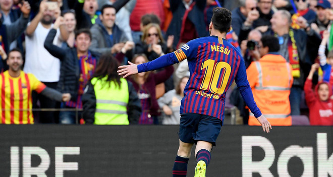 ‘Phá lưới’ Espanyol, Messi lập hàng loạt kỷ lục ghi bàn mới ảnh 1