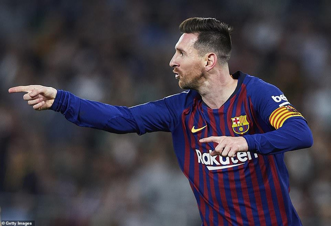 Messi đã có 51 hat-trick trong sự nghiệp. Lionel Messi lập hat-trick, Barcelona tiến sát đến ngôi vương ảnh 1