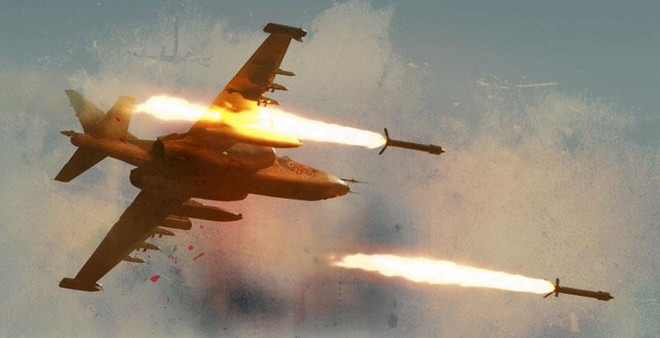 Ảnh minh họa. (Nguồn: SouthFront) Syria không kích các vị trí của lực lượng phiến quân ở phía Bắc ảnh 1