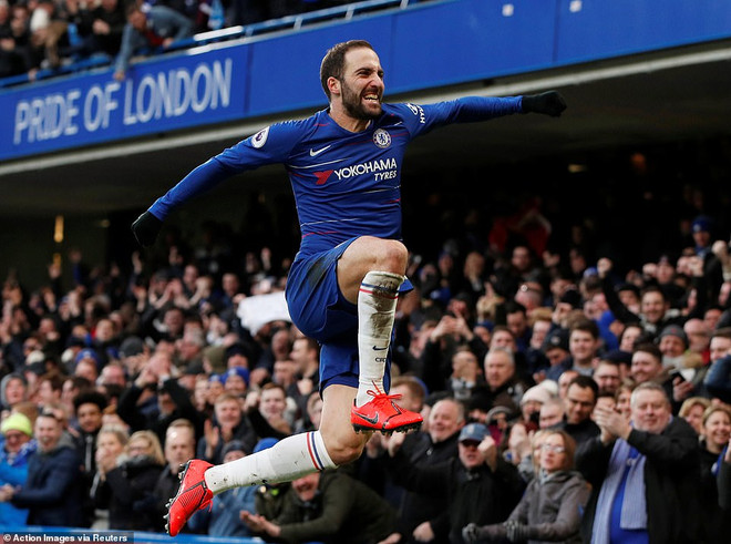 Kết quả bóng đá: Higuain tỏa sáng, Chelsea thắng hủy diệt ảnh 1