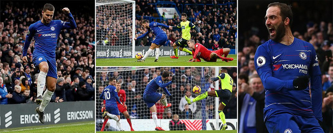 Kết quả bóng đá: Higuain tỏa sáng, Chelsea thắng hủy diệt ảnh 2