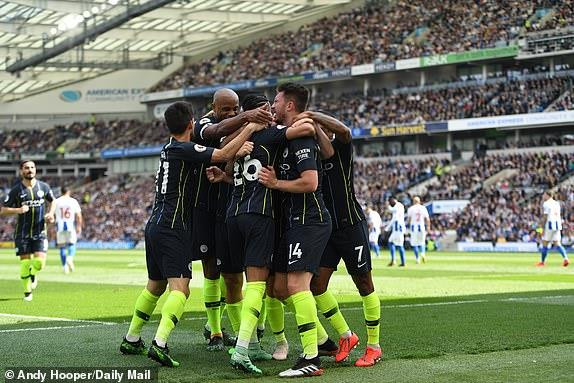 Manchester City đang nắm ưu thế ở cuộc đua ngôi vương. Kết quả chi tiết vòng hạ màn Premier League mùa giải 2018-19 ảnh 1