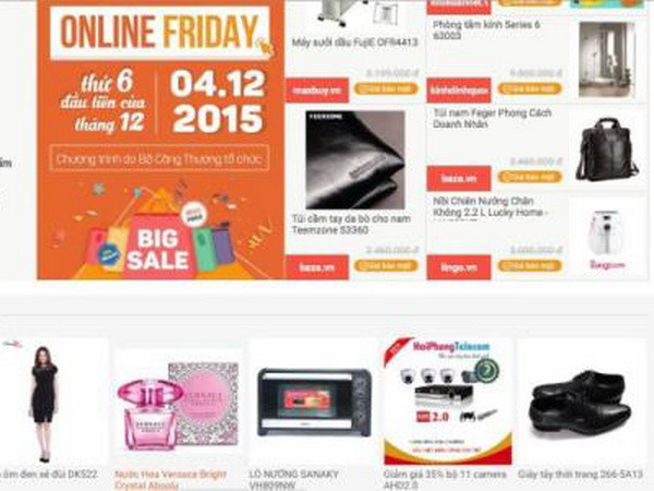 Bất ngờ lớn trong Ngày mua sắm trực tuyến 2016 tại Việt Nam ảnh 1