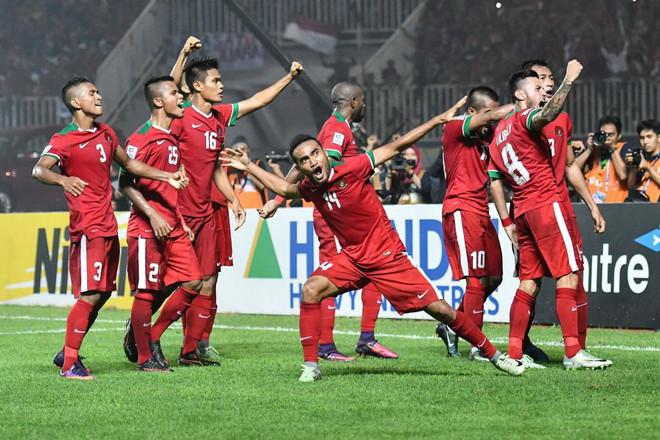 Indonesia đang nắm lợi thế trước Thái Lan. (Nguồn: Affsuzukicup) Đội tuyển Thái Lan và "lời nguyền đáng sợ" ở chung kết AFF Cup ảnh 2