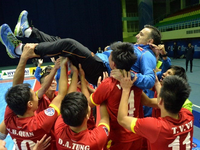 HLV của Việt Nam nói gì sau lễ bốc thăm Futsal World Cup 2016? ảnh 1