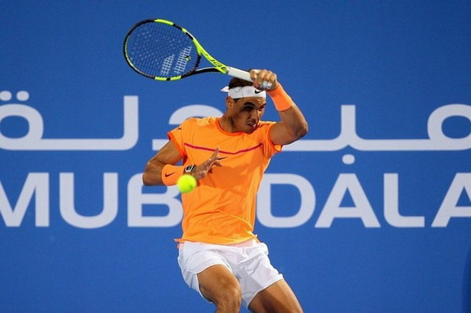 Rafael Nadal trở lại ấn tượng. (Nguồn: AFP) Rafael Nadal trở lại đầy ấn tượng bằng chiến thắng "tốc hành" ảnh 1