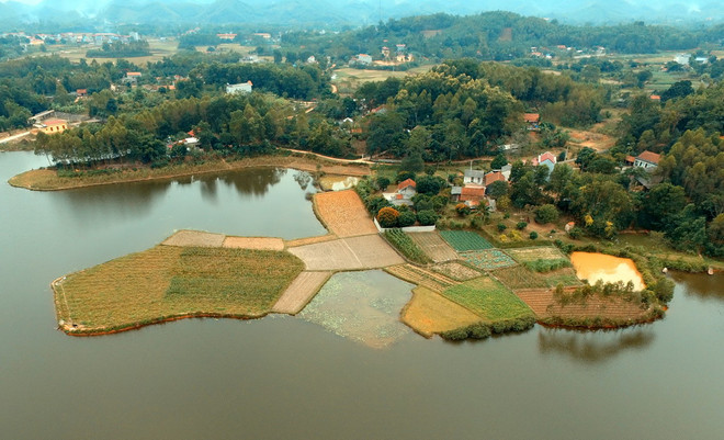 [Photo] Hồ Ngạc Hai - Điểm du lịch sinh thái của tỉnh Bắc Giang ảnh 1