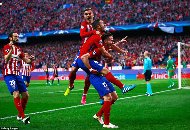 Hình ảnh đáng nhớ trong chiến thắng của Atletico trước Bayern ảnh 1