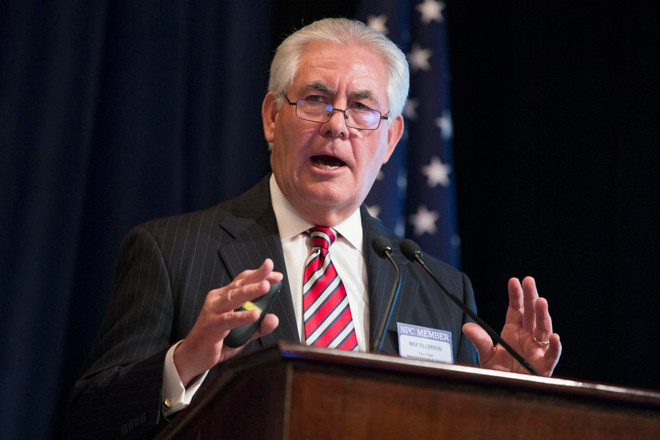 Chủ tịch và Giám đốc điều hành của hãng ExxonMobil, ông Rex Tillerson. (Nguồn: AP) Trung Quốc lên tiếng về thông tin Mỹ chọn Ngoại trưởng mới ảnh 1
