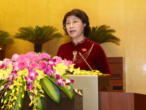 Các đại biểu tin tưởng Chủ tịch Quốc hội sẽ hoàn thành tốt nhiệm vụ ảnh 1