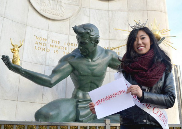 ​Dân mạng Trung Quốc chỉ trích Hoa hậu Michigan gốc Á “quá xấu” ảnh 2