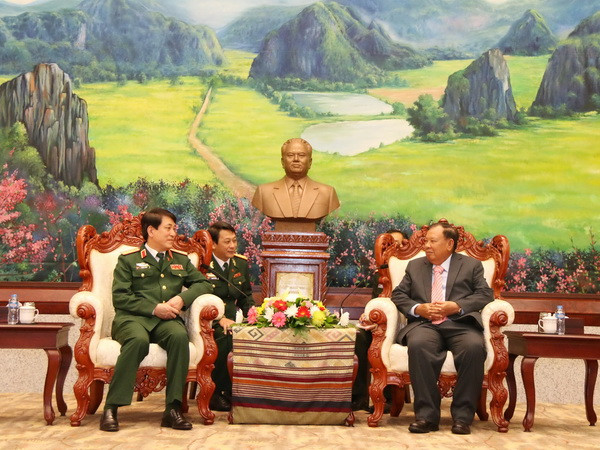 Lào đánh giá cao kết quả hợp tác giữa quân đội hai nước Việt​-Lào ảnh 2