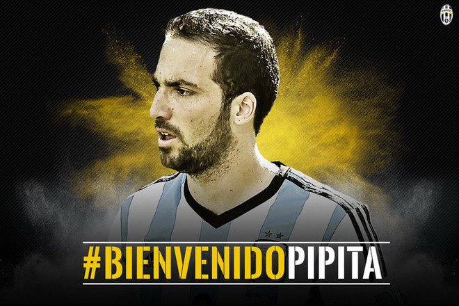 Juventus chiêu mộ thành công Higuain. (Nguồn: juventus.com) Higuain trở thành cầu thủ đắt giá thứ 3 lịch sử chuyển nhượng ảnh 1