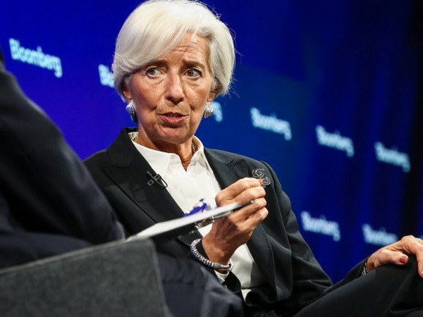 Tổng giám đốc điều hành IMF, bà Christine Lagarde. (Nguồn: Bloomberg) Tổng giám đốc IMF không hài lòng với quyết định của tòa án ảnh 1