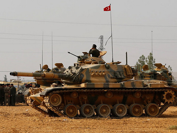 Thổ Nhĩ Kỳ phá hủy 3 tòa nhà của nhóm phiến quân IS ở Syria ảnh 1