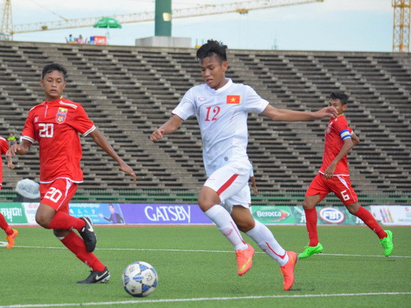 [Video] U16 Việt Nam hạ U16 Myanmar, đặt 1 chân vào bán kết ảnh 1