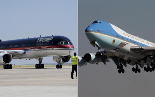 Phi cơ của ông Trump và Air Force One: Máy bay nào ấn tượng hơn? ảnh 1