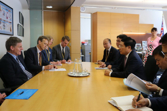 Phó Thủ tướng Phạm Bình Minh thăm chính thức New Zealand ảnh 2