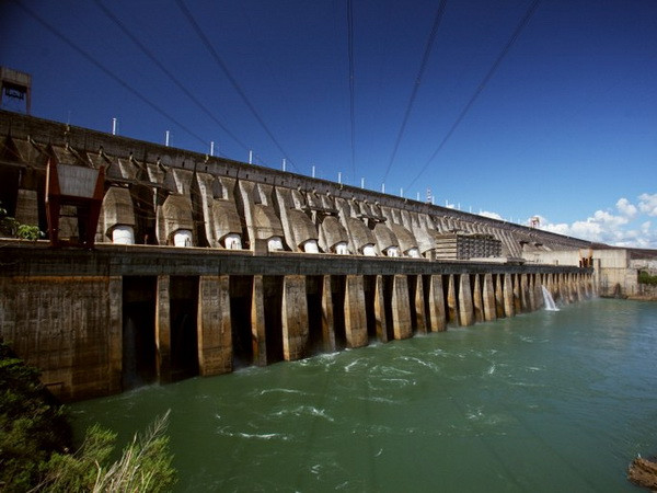 Nhà máy thủy điện Itaipu. (Nguồn: brasil.gov.br) Nhà máy thủy điện Itaipu lại phá kỷ lục thế giới về sản lượng ảnh 1