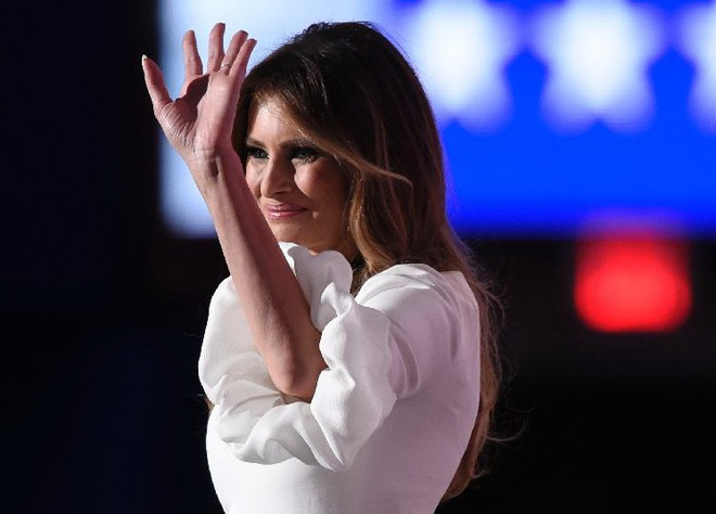 Bà Melania Trump. (Nguồn: Reuters) Melania Trump: Đệ nhất phu nhân đầy quyến rũ của Nhà Trắng ảnh 1