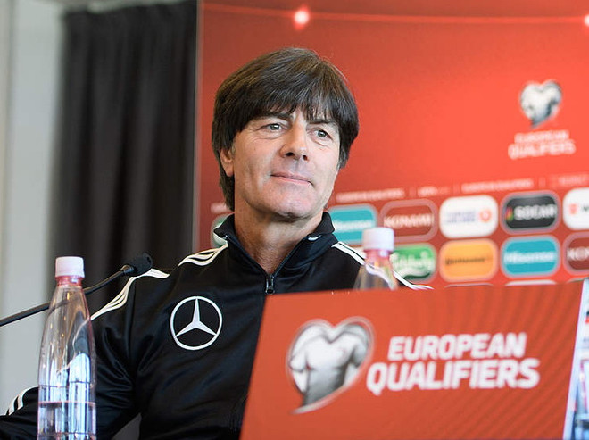 Huấn luyện viên trưởng đội tuyển Đức Joachim Loew. (Nguồn: Dfb.de) Mất nửa đội hình, Đức sẽ đá thế nào trước San Marino và Italy? ảnh 1