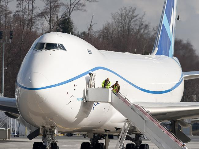 Máy bay Boeing 747-8. (Nguồn: AFP) Iran đạt thỏa thuận mua 100 máy bay của tập đoàn Boeing ảnh 1