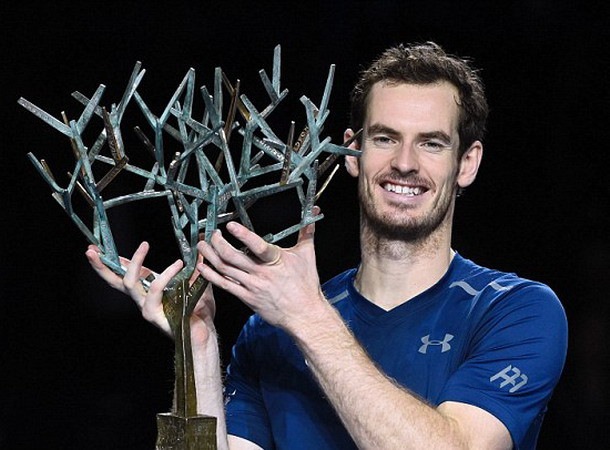 Andy Murray chào đón ngôi số 1 bằng chức vô địch Paris Masters ảnh 1