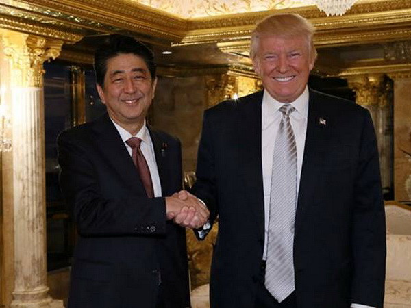 Mỹ phản đối cuộc gặp giữa ông Trump và Thủ tướng Nhật Bản Abe ảnh 1
