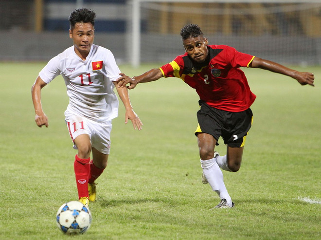 Đánh bại U19 Timor Leste, U19 Việt Nam leo lên ngôi đầu bảng ảnh 1