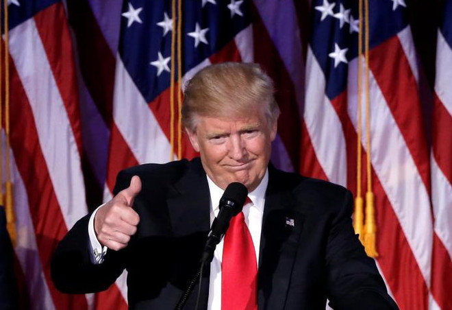Ông Donald Trump gianh chiến thắng trong cuộc bầu cử Mỹ. (Nguồn: Reuters) Ông Trump đắc cử Tổng thống Mỹ là thất bại của giới truyền thông? ảnh 2