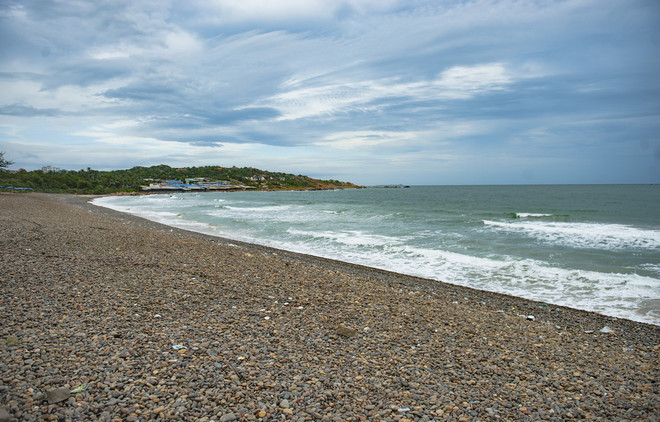 Cận cảnh vẻ đẹp hoang sơ và dân dã của Bãi đá bảy màu Cổ Thạch ảnh 4