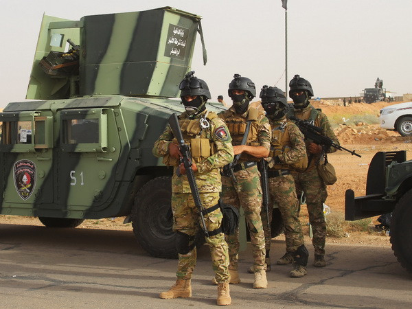 [Video] Iraq mở chiến dịch tái chiếm thị trấn chiến lược từ IS ảnh 1