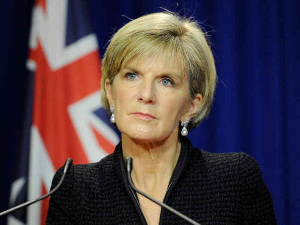 Ngoại trưởng Australia Julie Bishop. (Nguồn: AP) Đối thoại an ninh cấp cao Nhật Bản-Australia hoãn đến 2017 ảnh 1