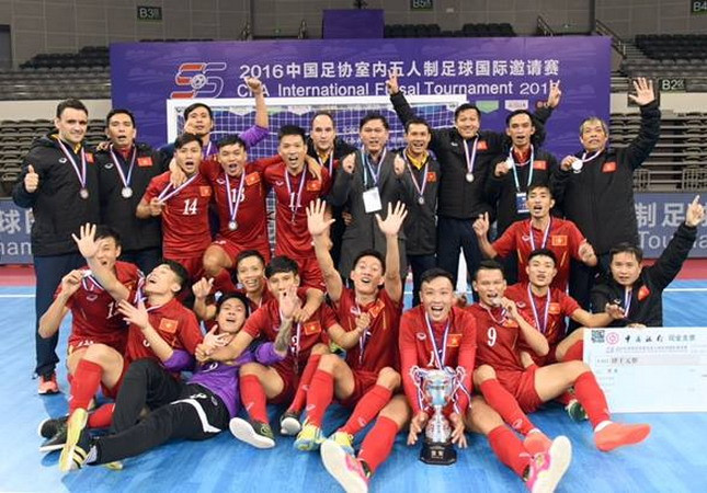 Tuyển Futsal Việt Nam giành ngôi á quân trên đất Trung Quốc ảnh 1
