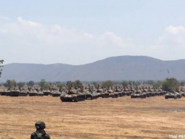 Lục quân Thái Lan tập trận quy mô lớn nhất từ trước tới nay ảnh 1