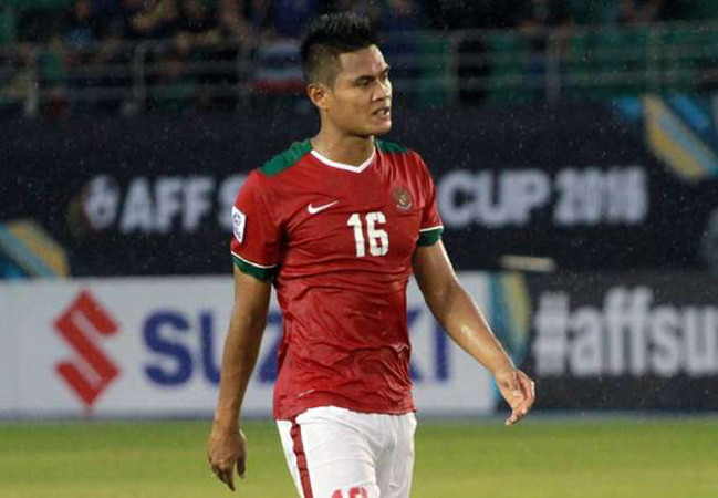 Fachruddin không thể góp mặt ở trận bán kết lượt đi AFF Cup 2016 gặp tuyển Việt Nam. (Nguồn: goal.com) Indonesia chịu tổn thất lớn ở trận bán kết lượt đi với Việt Nam ảnh 1