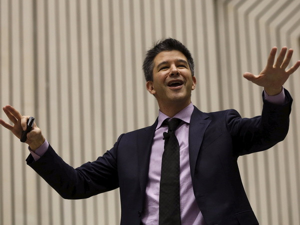 Travis Kalanick, giám đốc điều hành của Uber. (Nguồn: Reuters) Tỷ phú Elon Musk vào ban cố vấn kinh tế "hoành tráng" của ông Trump ảnh 2