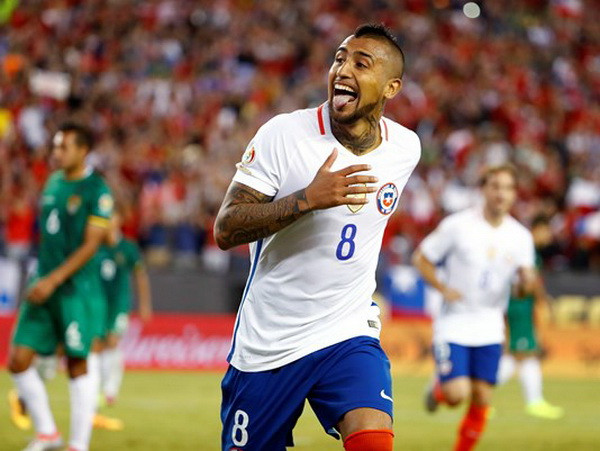 Vidal góp công lớn giúp Chile thắng nghẹt thở trước Bolivia. (Nguồn: 9news.com) Arturo Vidal tỏa sáng, tuyển Chile thắng nghẹt thở trước Bolivia ảnh 1
