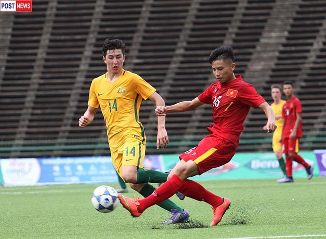 Hạ U16 Campuchia, U16 Việt Nam tái ngộ U16 Australia ở chung kết ảnh 1